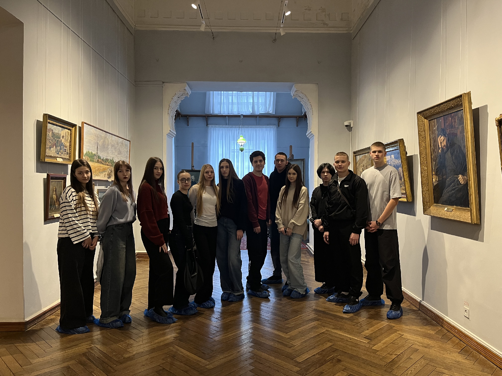 Студенты специальности Экономическая безопасность посетили Пензенскую областную картинную галерею имени К.А. Савицкого