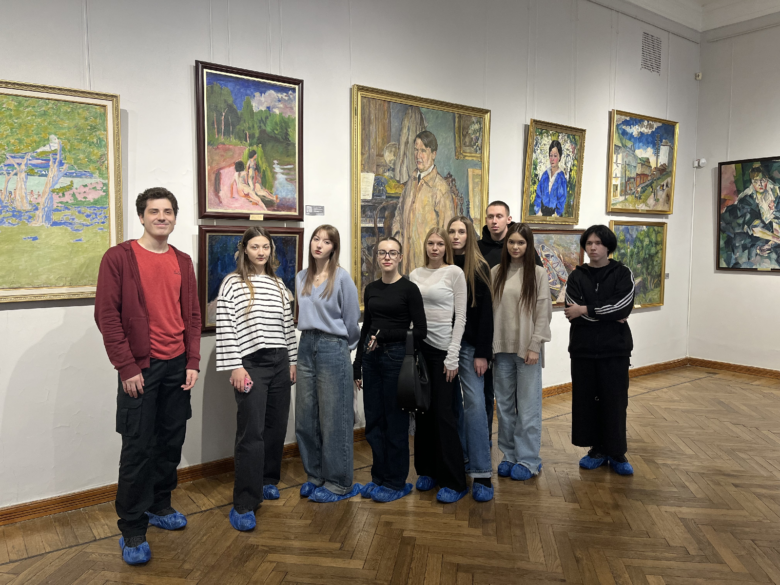 Студенты специальности Экономическая безопасность посетили Пензенскую областную картинную галерею имени К.А. Савицкого
